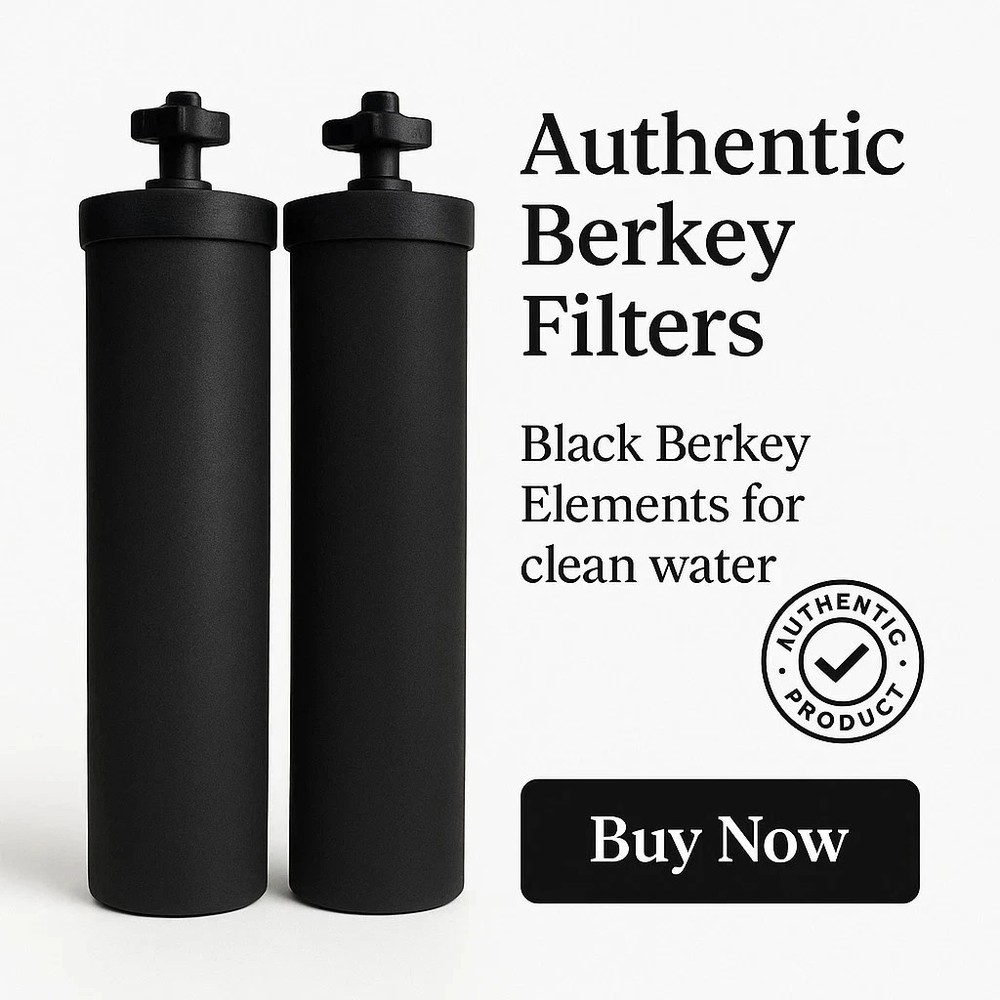 Berkey BB9-2 Authentic Black Purification Elements Water Filter Replacement