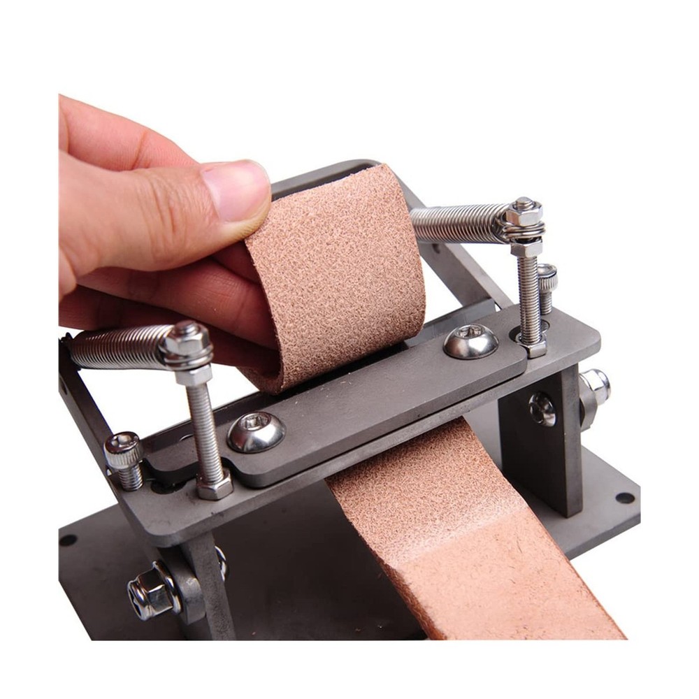 Singring Leather Splitter Manual Leather Skiver Peeler Adjustable S... Fast Ship