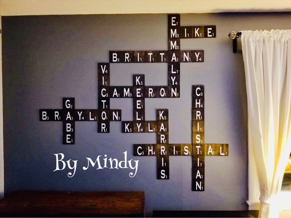 4X4 Scrabble Wall Tiles - Beautiful