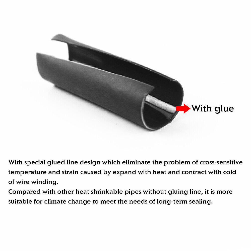 Heat Shrink Tubing 3:1 4:1 Ratio Marine Wire Wrap Insulation Cable Sleeve Tube