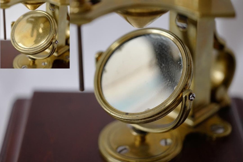 microscope antique collectible John Cuffe's compound microscope Maltese cross