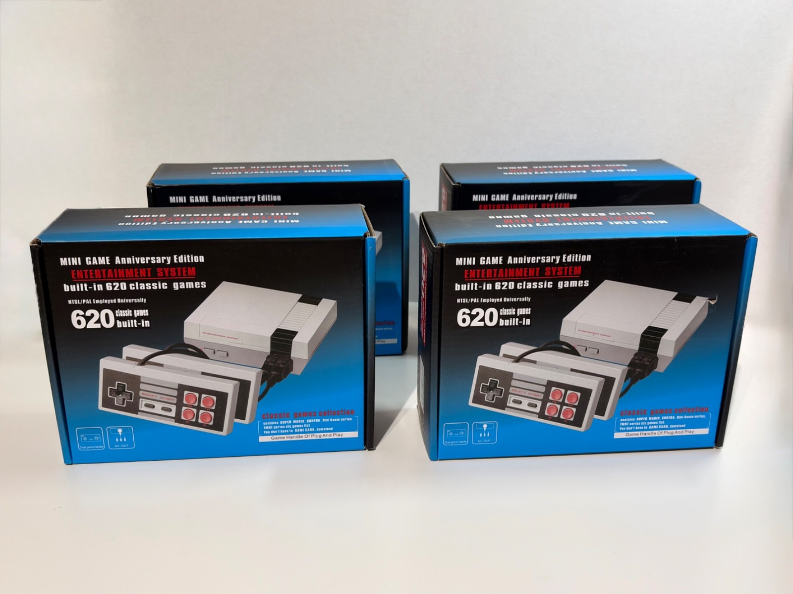 Mini NES Gaming Console w/ 620 Nintendo & Atari Games - Anniversary Edition NEW