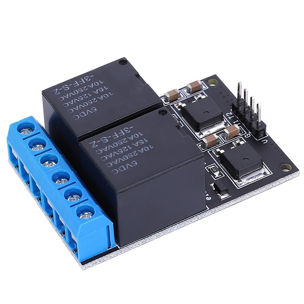 § 2 Channel Bistable Self Locking Trigger Board Button MCU Low Level Control