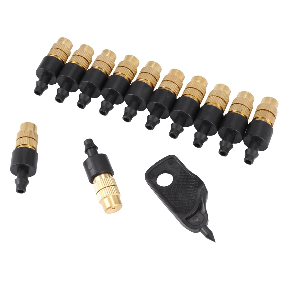 12 Set Copper Adjustable Nozzle Atomization Copper Capillary 6487