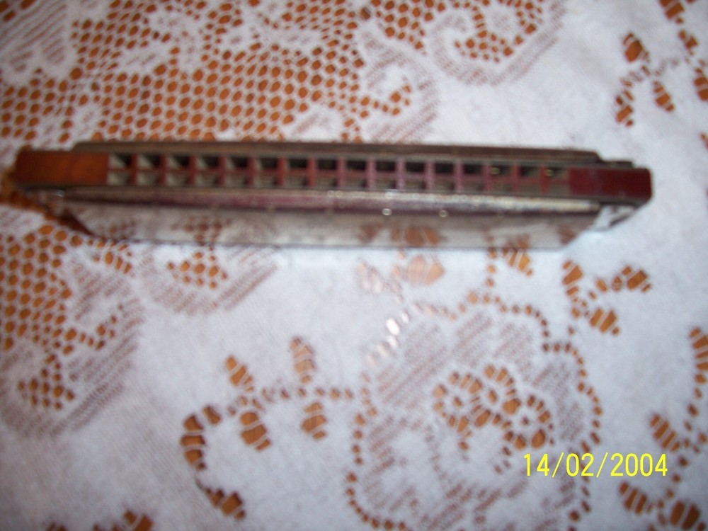 The Echo Harp Germany M. Hohner Harmonica With Box