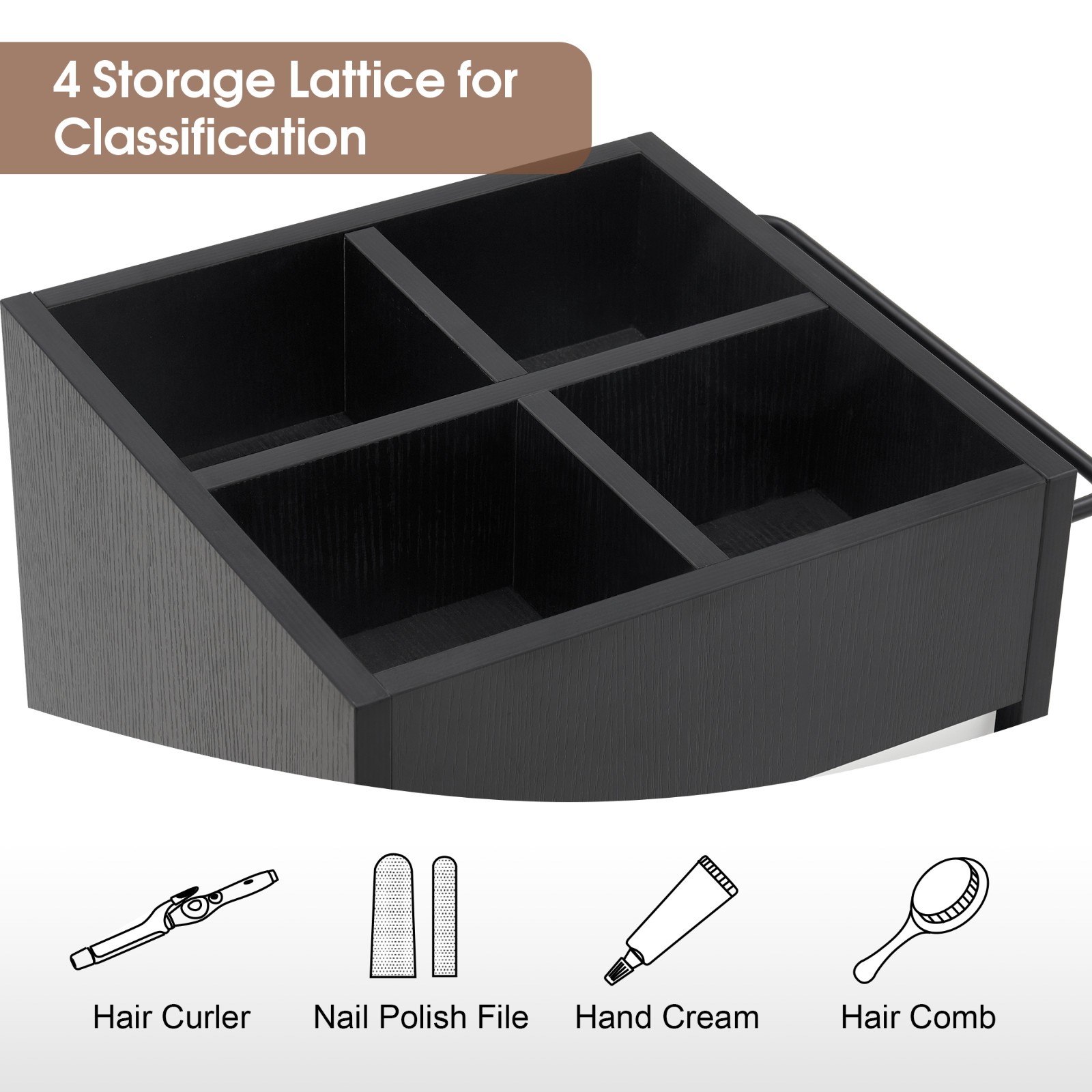 Salon Trolley with Drawers ,Barber Cart Storage Cabinet Beauty Organizer