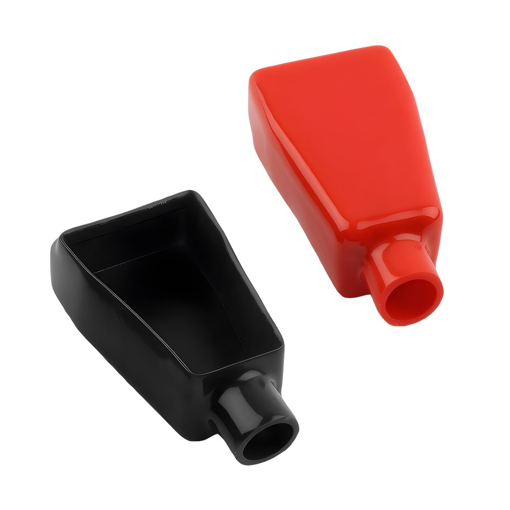 Wevdn 2 PCS Battery Terminal Covers, Positive Negative Top Post 2