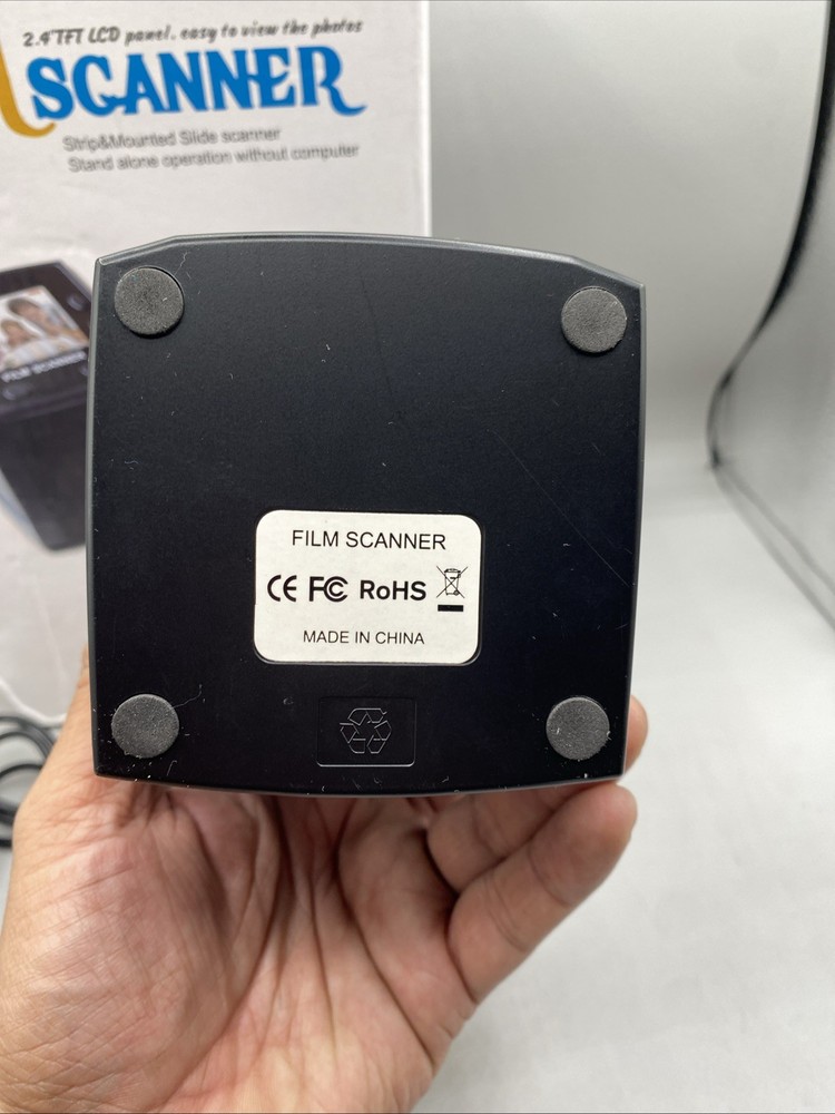 Film Scanner Stand Alone Operation Without A Computer Slide Scanner Tested