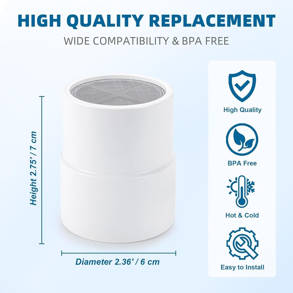 Shower Filter Replacement Cartridge for JOLIE Head - KDF - 1...