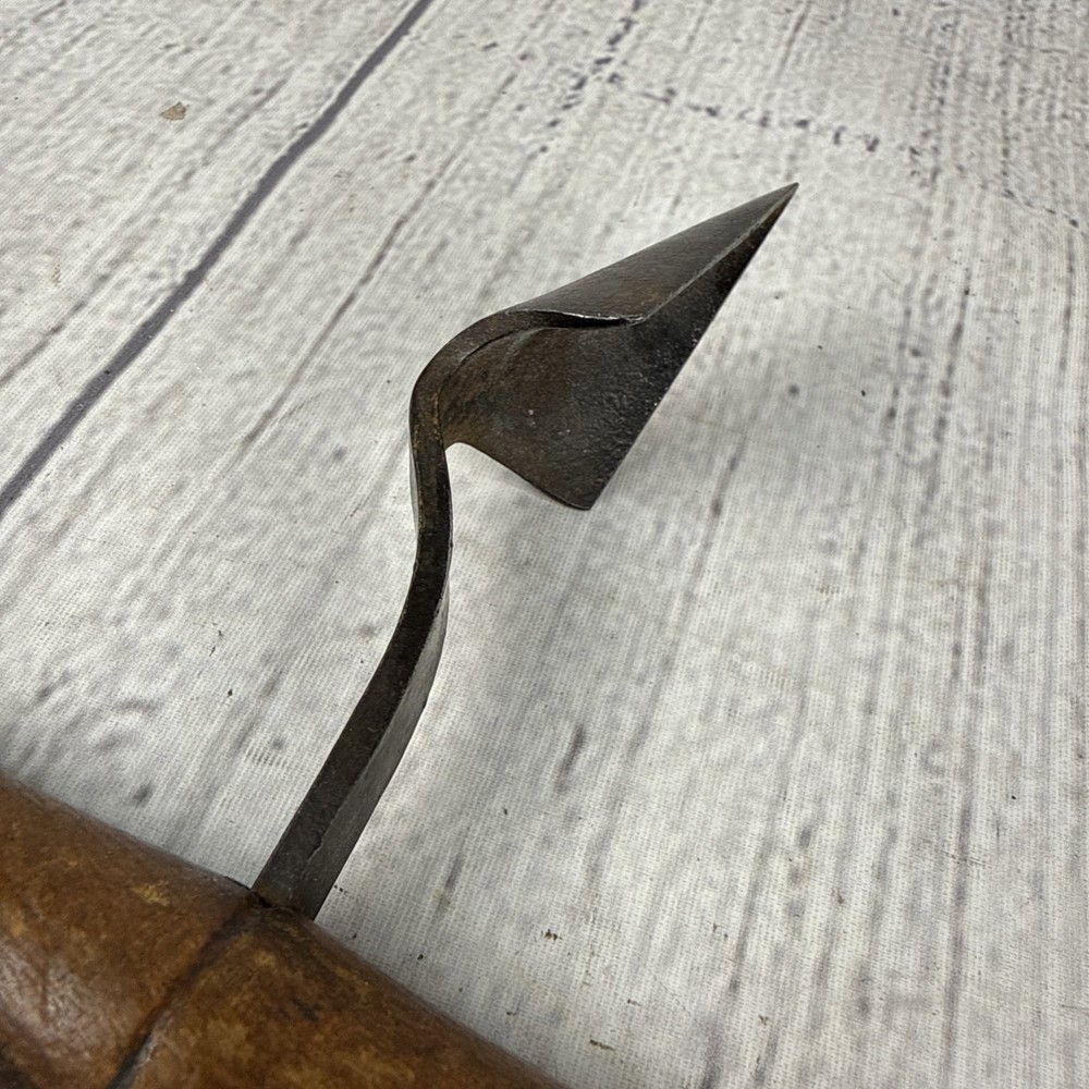 Antique Gimlet Iron Borning Tool - Primitive