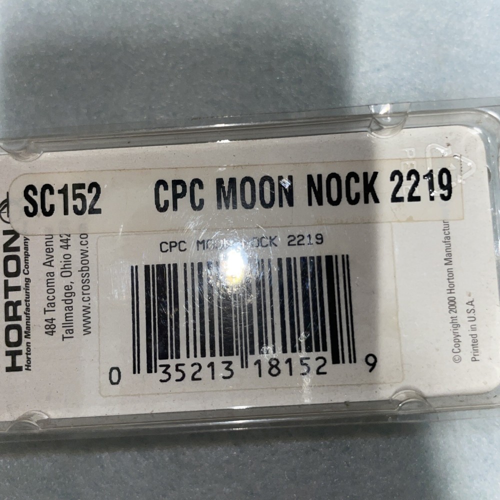 Horton CPC Moon Nock 2219 12 Pack