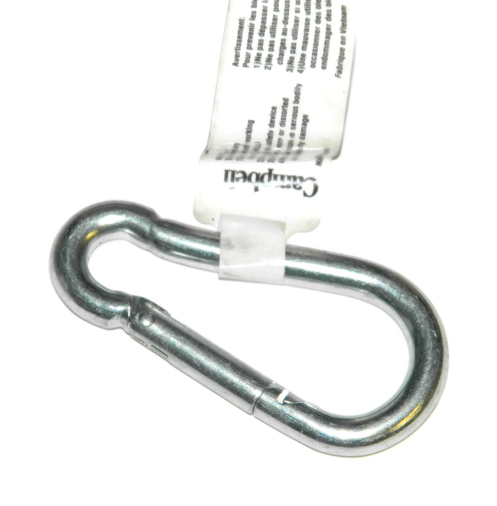 10x Campbell 5/16" Spring Snap Link - 130 Lbs Working Load Limit