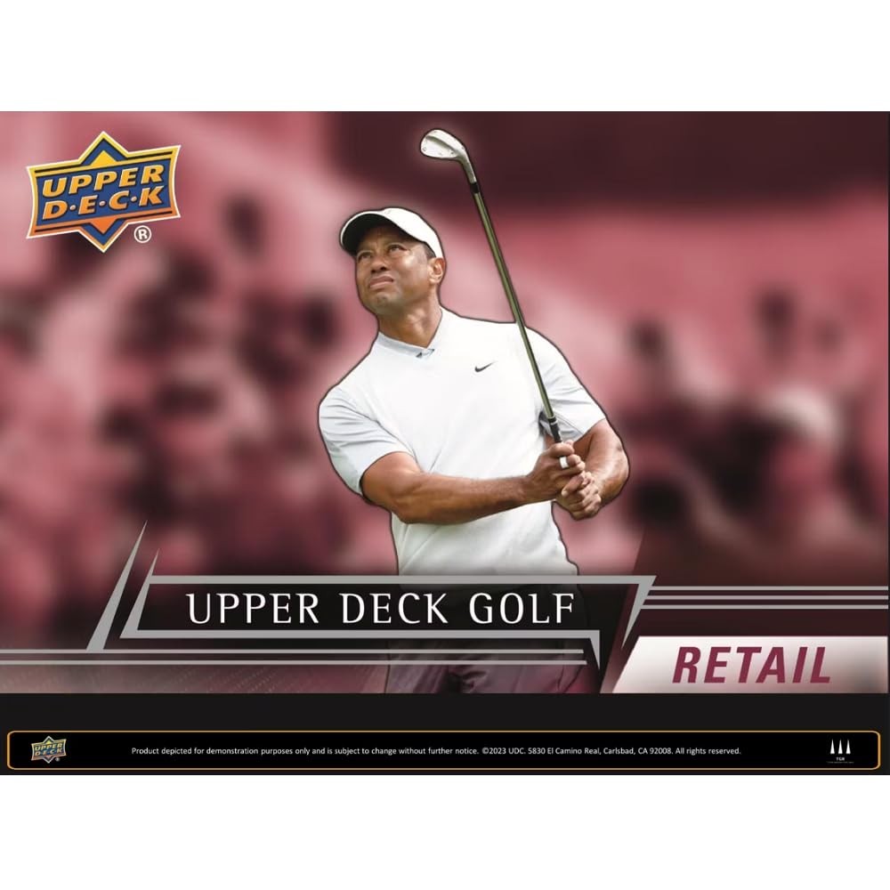 2024 Upper Deck Golf Tin Standard Size, Green