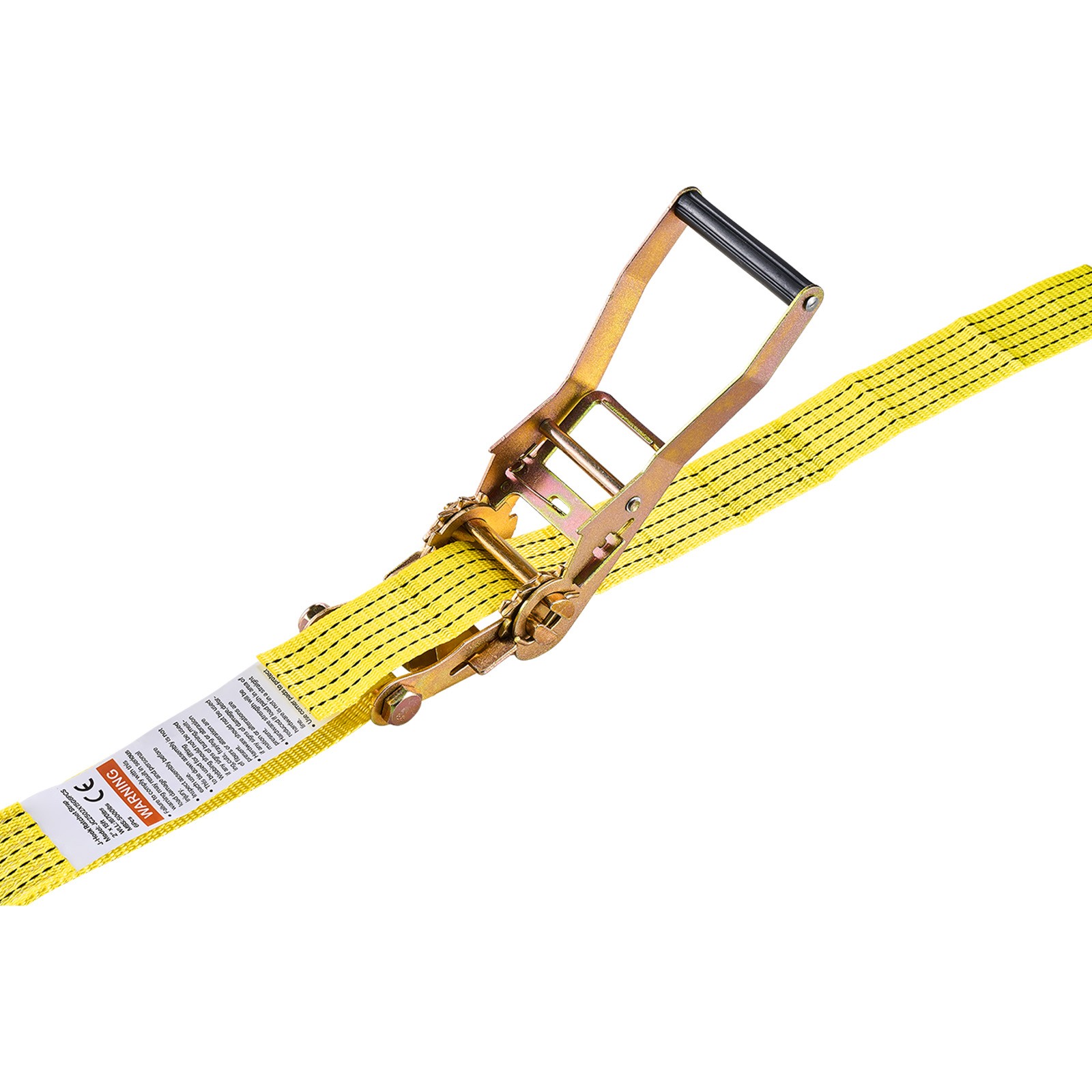 Uimoso 6 Pack Ratchet Straps 2" x 15' with Double J Hooks, 5000 lbs Capacity