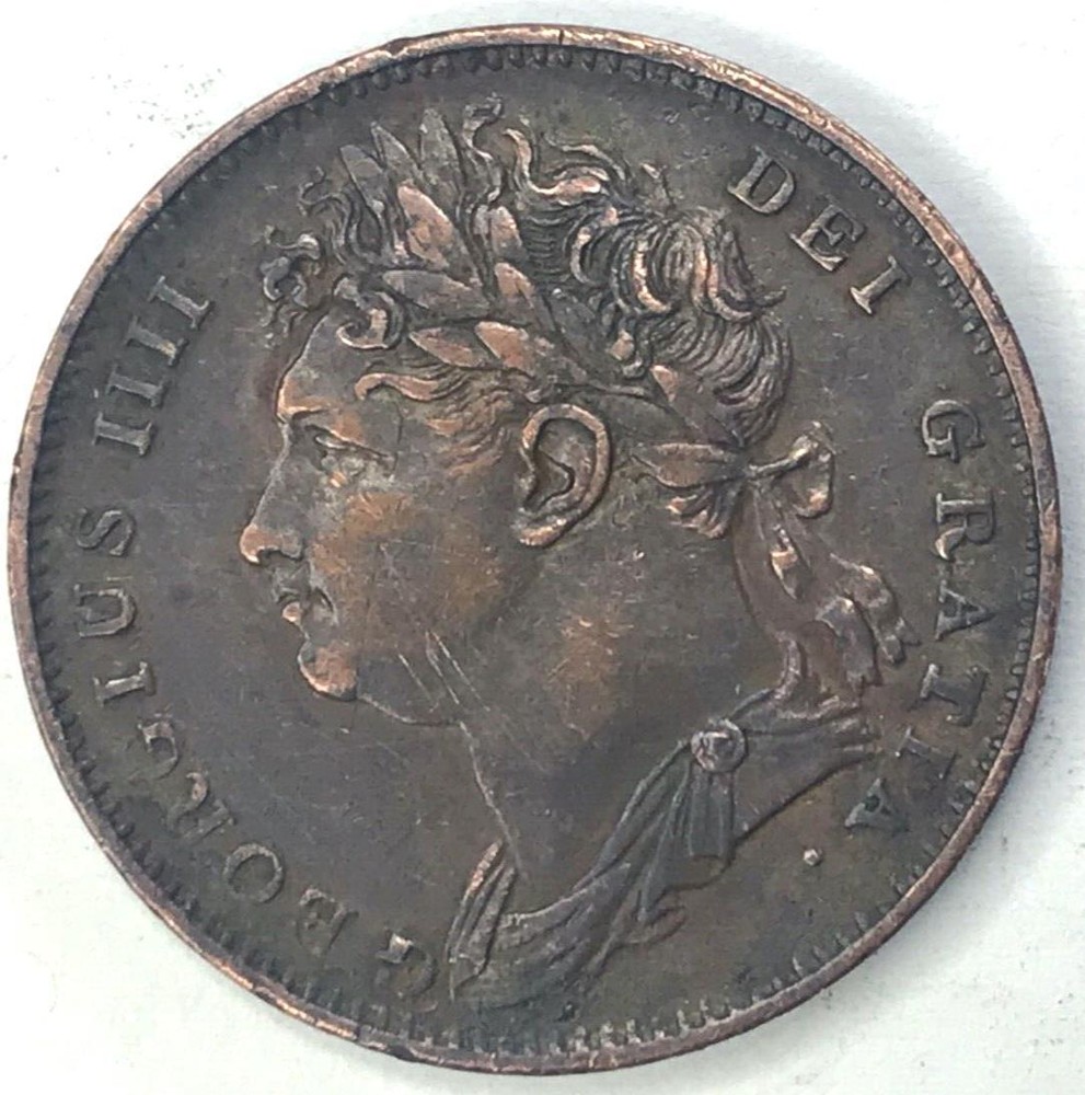 1822 United Kingdom  FARTHING