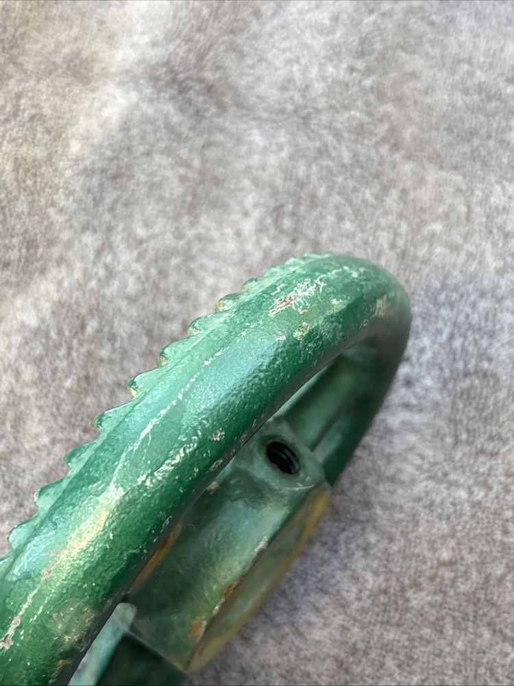 ** MISSING HANDLE** Vintage Champion Blower And Forge Post Drill Feed Gear.