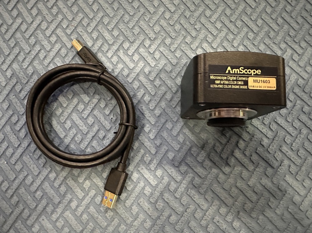 AmScope Microscope 16MP Digital Camera High-speed USB3.0 (no box)