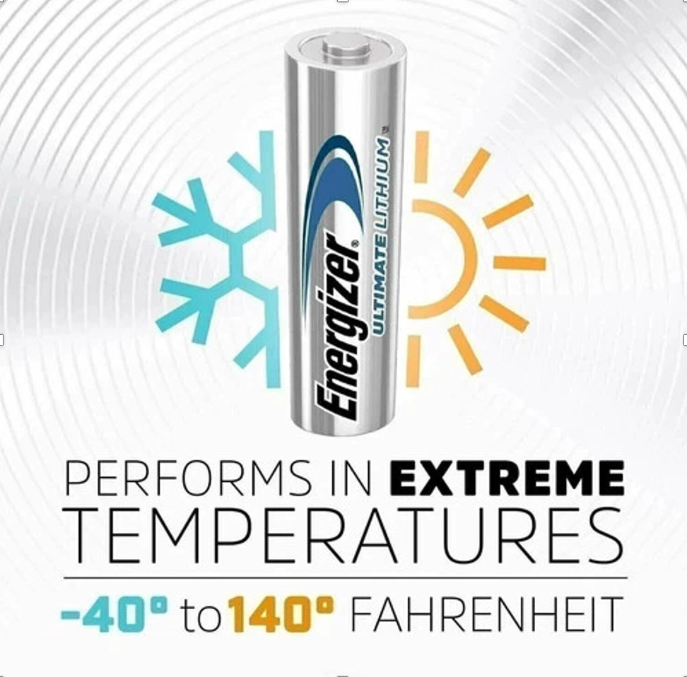 Energizer Ultimate Lithium AA Batteries - 12 Pack