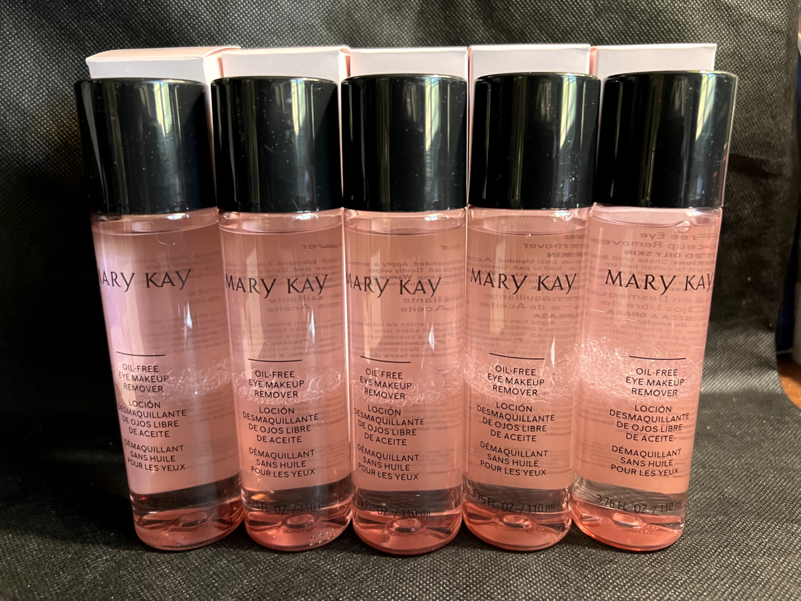 5 Mary Kay Oil-Free Eye Makeup Remover New Formula Lot Full Sizes FRESH NewInBox