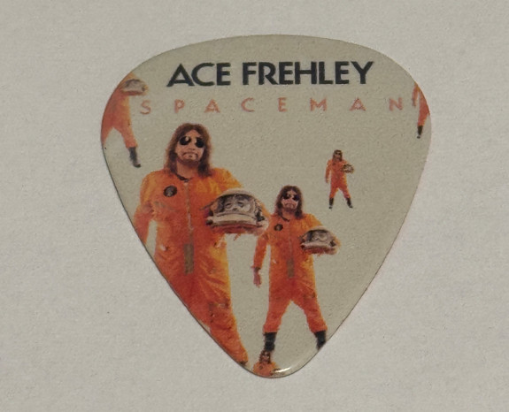 Ace Frehley Signature SPACEMAN Guitar Pick 12/8/2018 Concert Tour Stage KISS