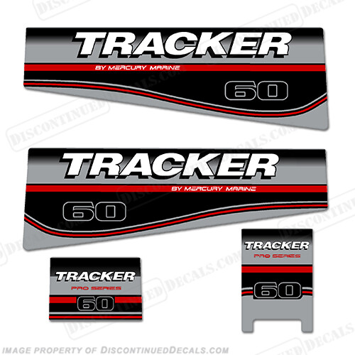 Fits Tracker 60hp Engine Decal kit