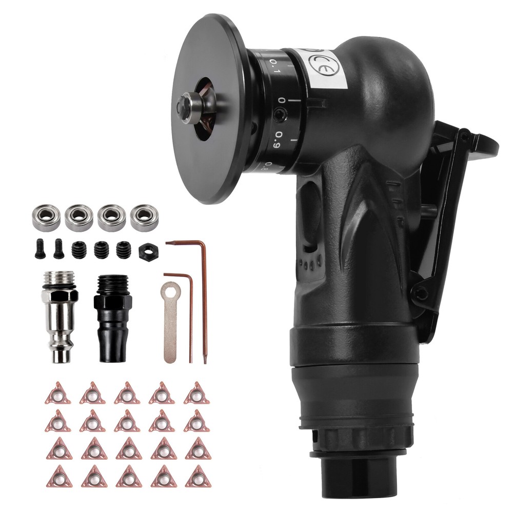 Pneumatic Chamfering Machine Handheld Grind Tool Air Deburring Trimming Beveling