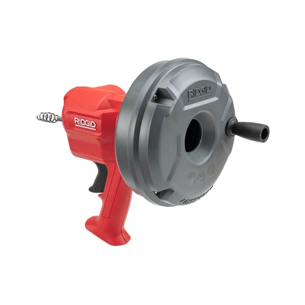 RIDGID EZ SPIN Drain Cleaning Snake Auger