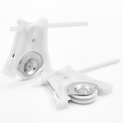2 Pack Sliding Screen Door Lower Roller Assembly, Compatible with Andersen