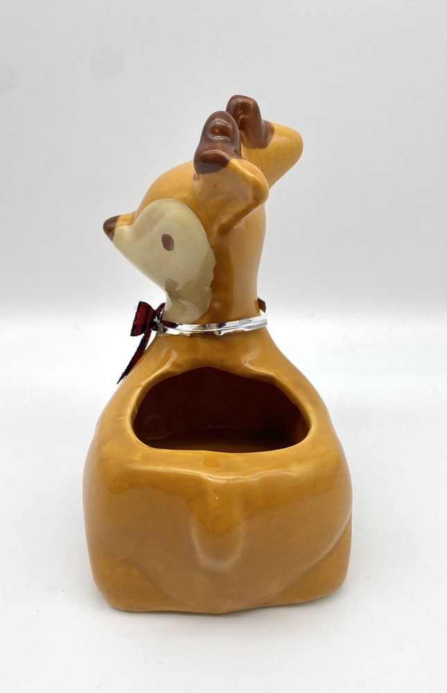 Dexter Deer Ceramic Planter/Pot 5x4x3”