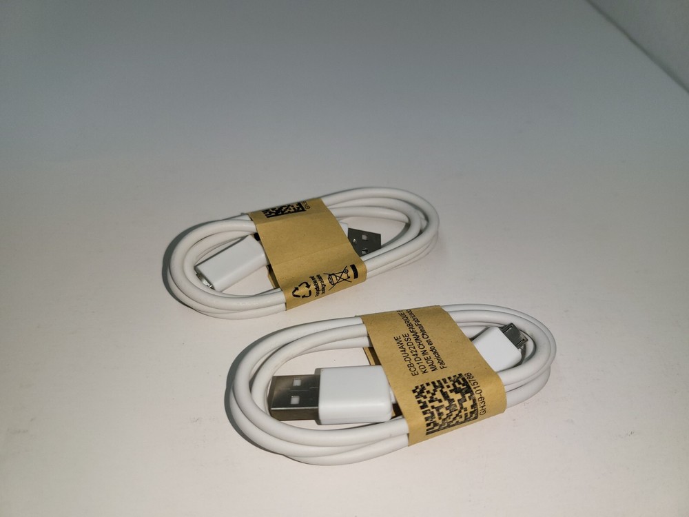 2pcs 3FT White Controller Charging Cables for Playstation 4 PS4 Micro USB