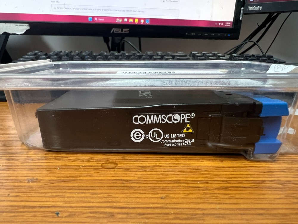 👀 NEW COMMSCOPE G2 ULL SINGLEMODE MPO-12 DISTRIBUTION MODULE DM12iP-24LC-SM-ULL