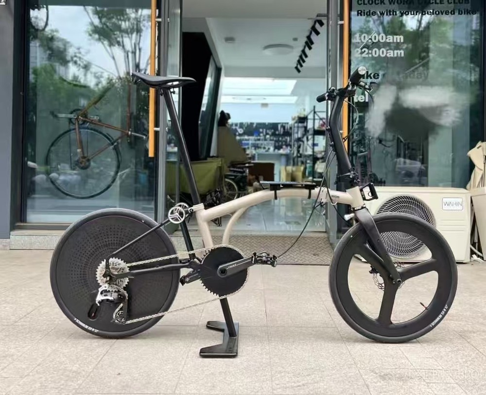 Titanium-DX Carbon fork for Brompton G line 290g