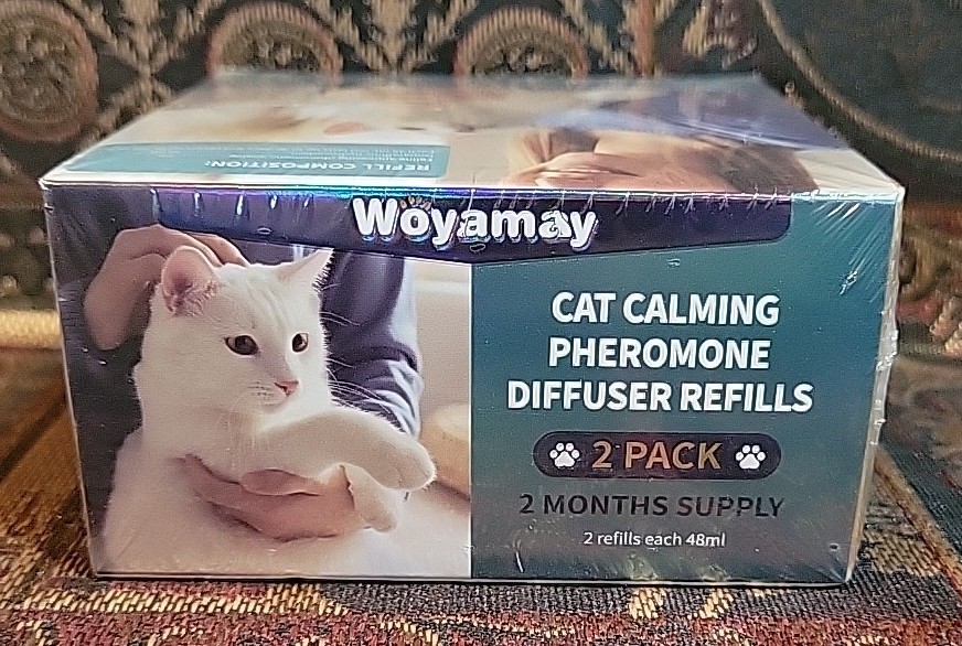 Woyamay Cat Calming Diffuser Refills - 2 Pack Cat Pheromones Calming Diffuser...