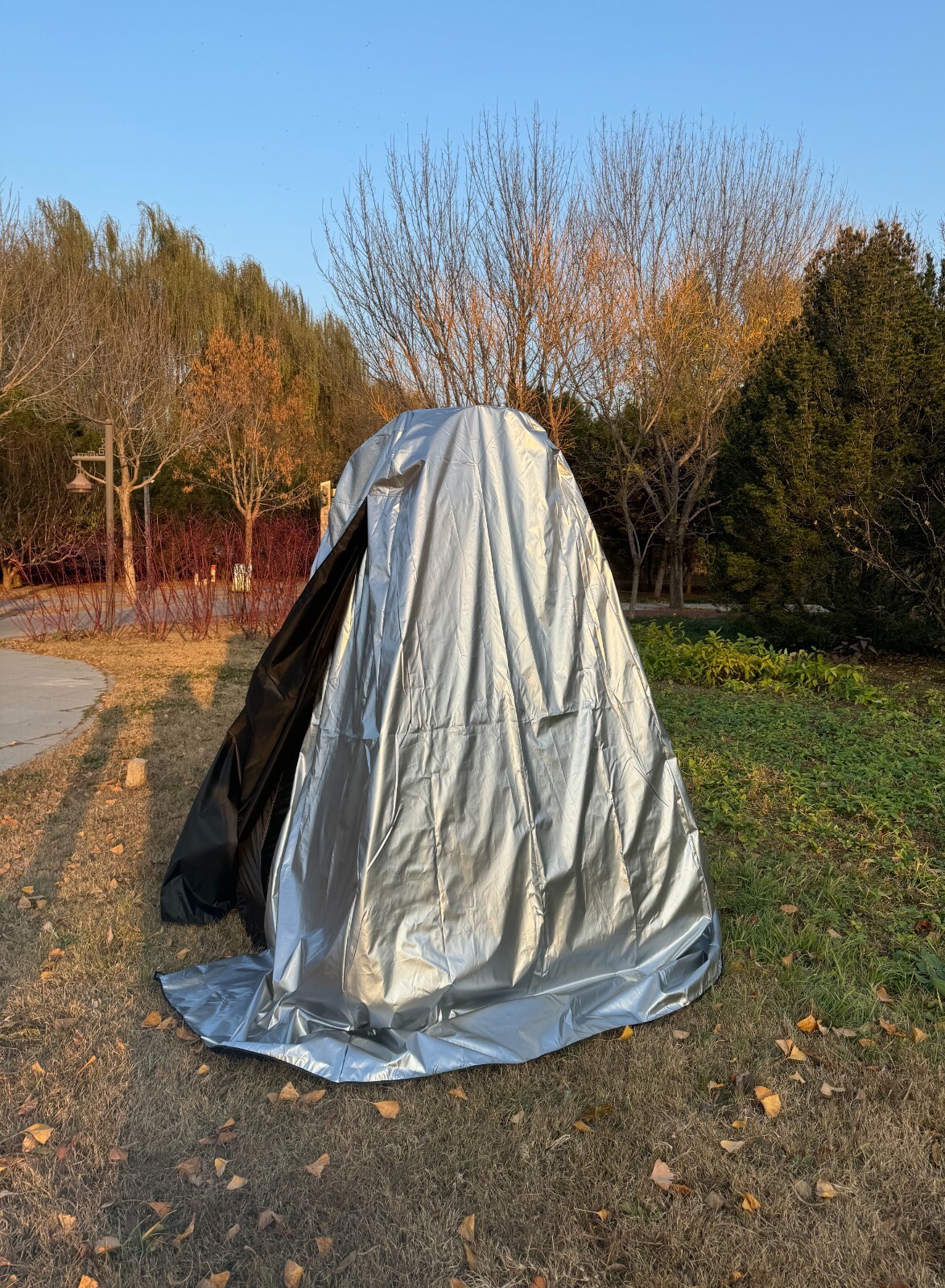 Oversize Portable Outdoor Darkroom Large Format Camera Film Changing Tent + Gift