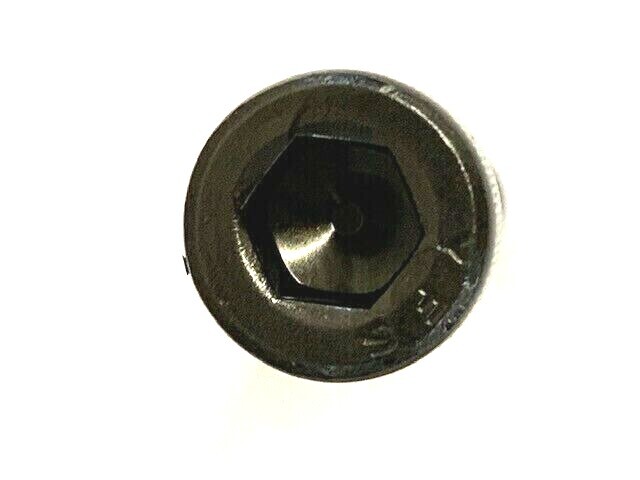 1/2-13 x 2-1/2" Socket Head Cap Screw Hex Alloy Steel Black Partial Thread 5 pc