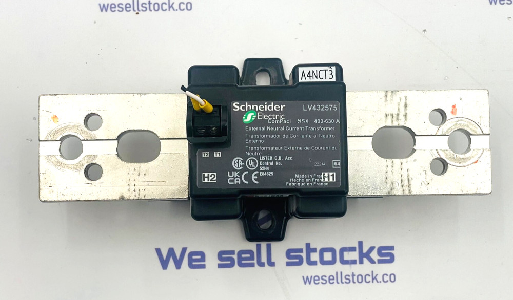 SCHNEIDER ELECTRIC LV432575 External Neutral Current Transformer (Used)