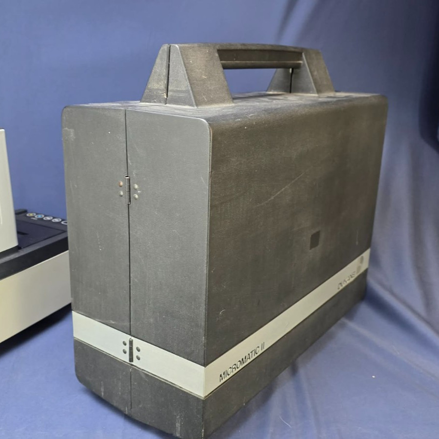 Dukane Micromatic II Slide Projector Model 28A81C Tested Working with Case