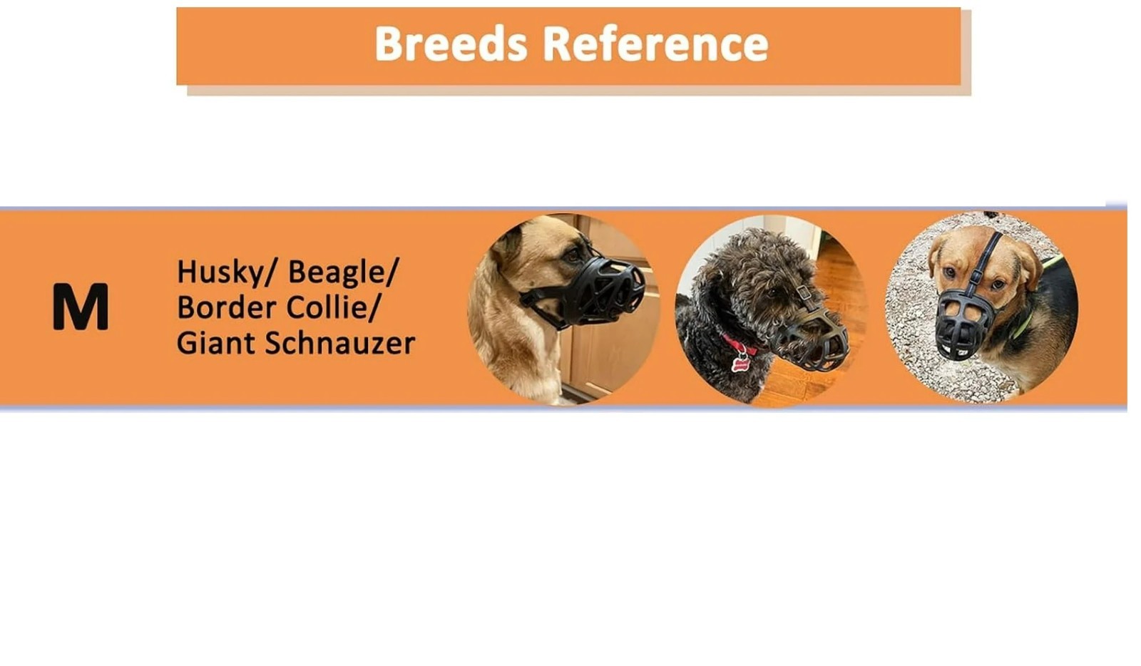 BARKLESS Dog Basket Muzzle for Biting, Humane Mouth Cover- Medium Brown