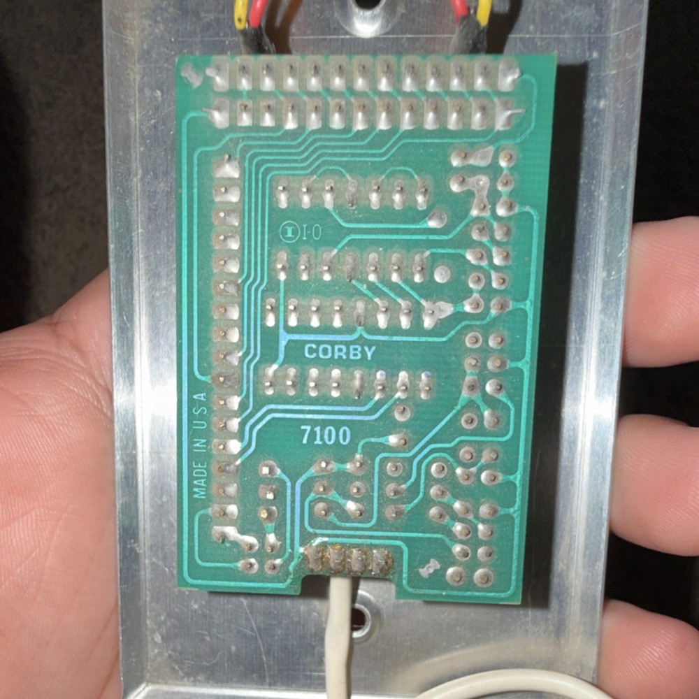 Corby 7100 Keypad Access Control Device MPN 7100 Model 7100