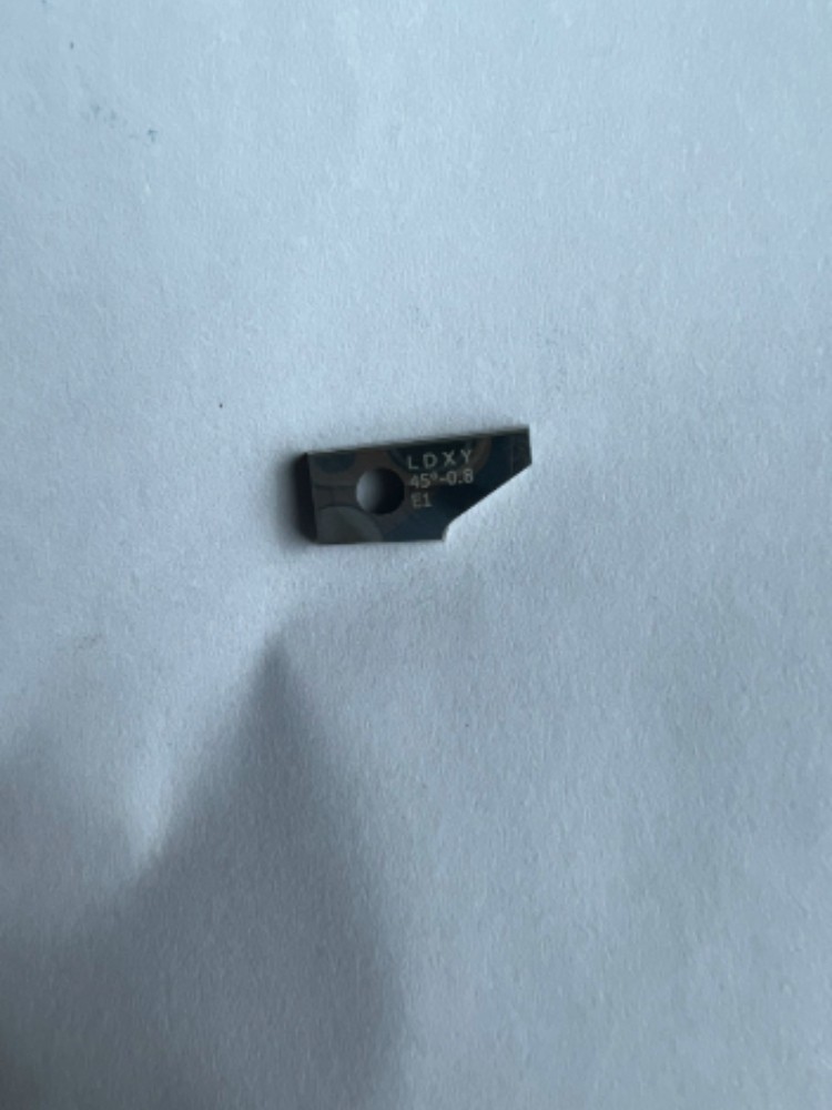 60°-2.5 E1 Blade for Valve Seat Boring Machine - Fits Large/Medium Tool Holders