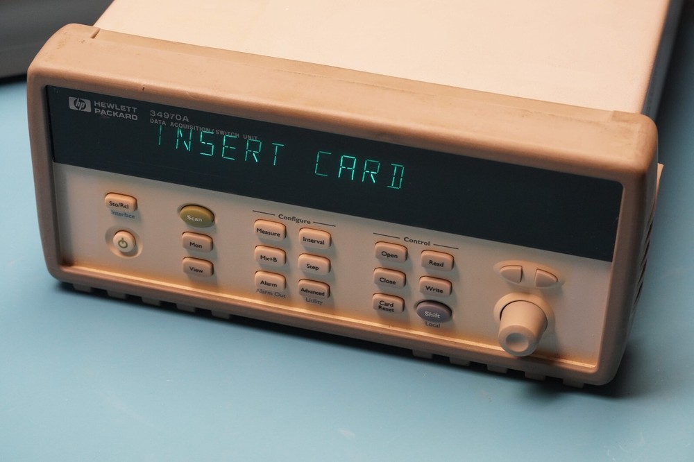 HP 34970A Data Acquisition Switch Unit