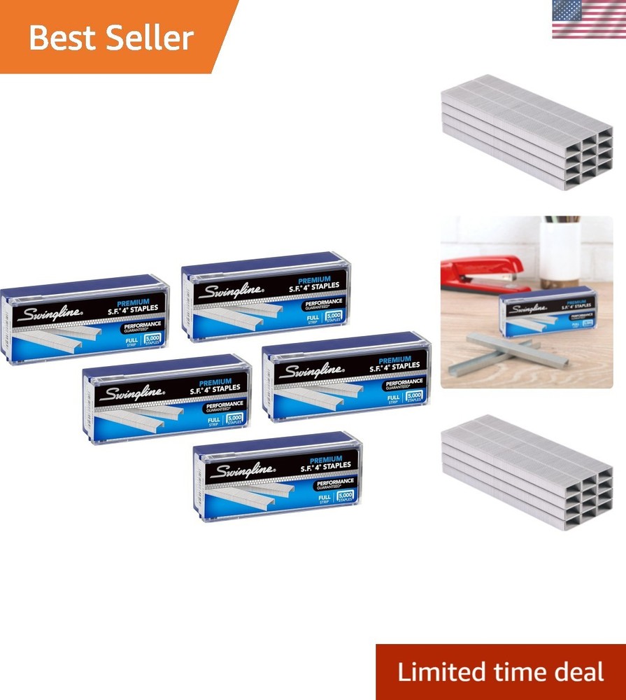 Durable  Staples, 25 Sheets Holder, 5 Boxes with 210 Staples Each