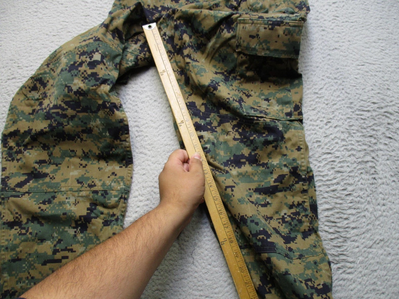 US Marines Shirt Pants MCCUU Mens XS MARPAT Camo American Apparel