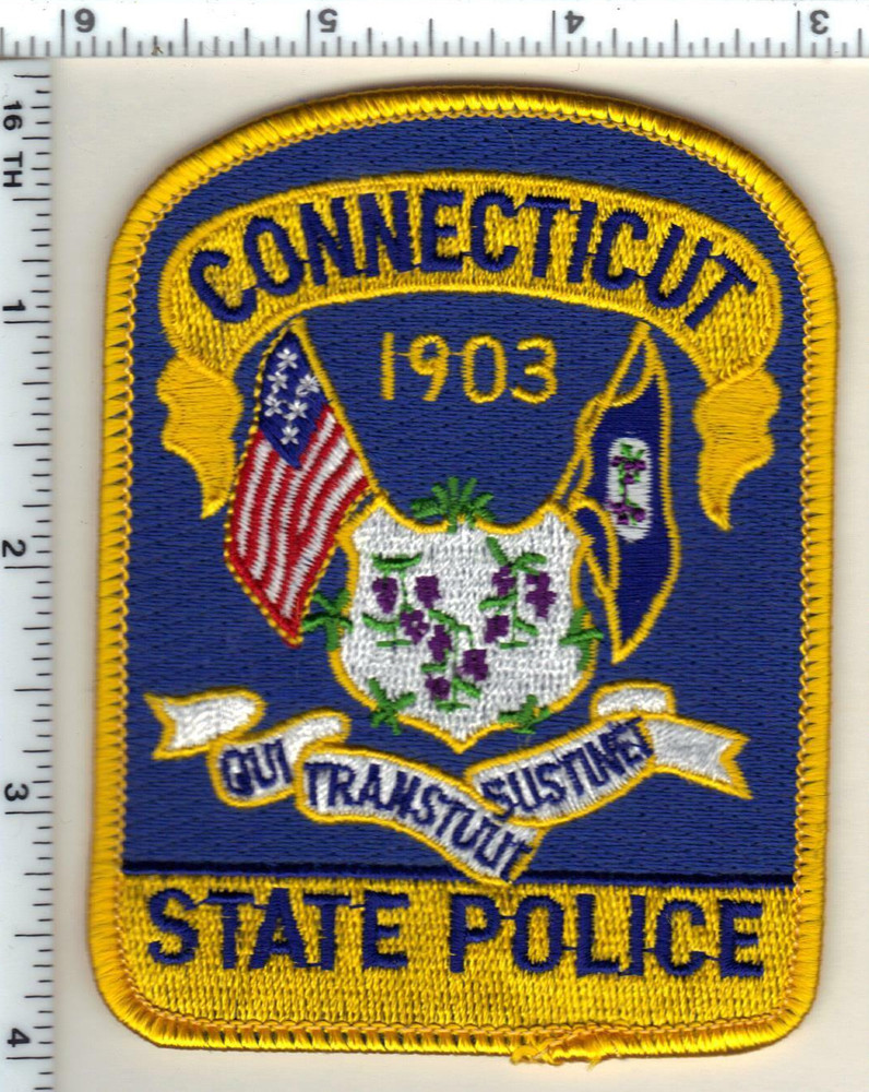 Connecticut State Police  Shoulder Patch