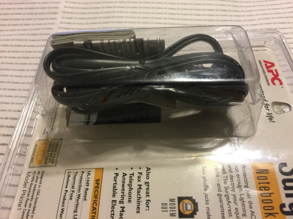 APC Notebook Surge Arrest Protector