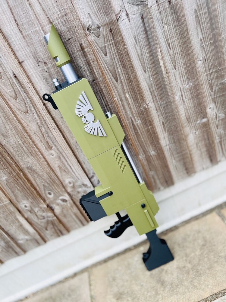 Lasgun full colour 3D printed kit - M36 Pattern - Cosplay - Warhammer 40k
