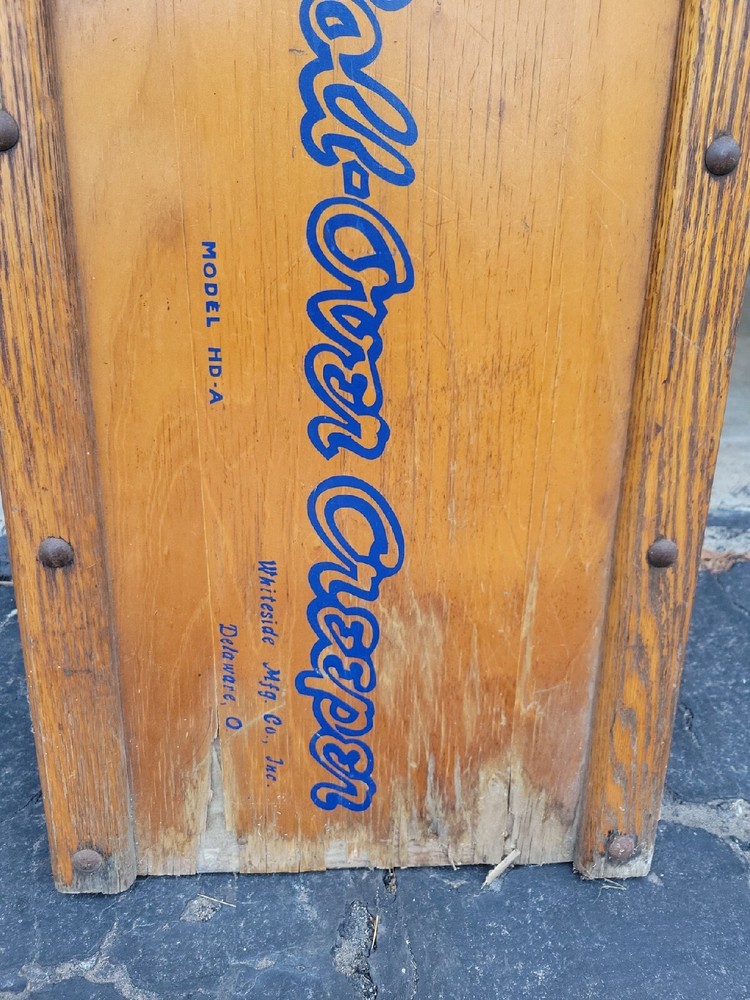 Rollover Creeper Model HD A Multiple Adjustment Backrest Delaware Ohio