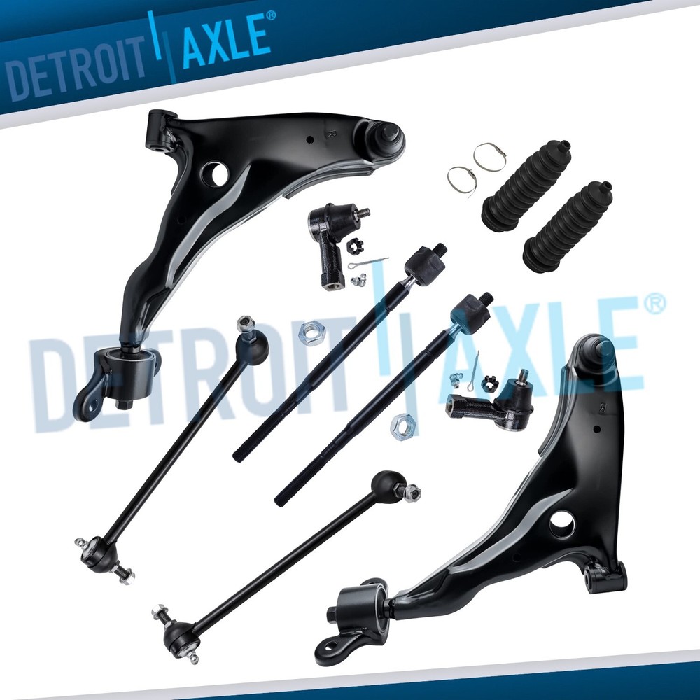 Front Lower Control Arm Sway Bar Tierod for 02-05 Sebring Stratus Coupe Eclipse