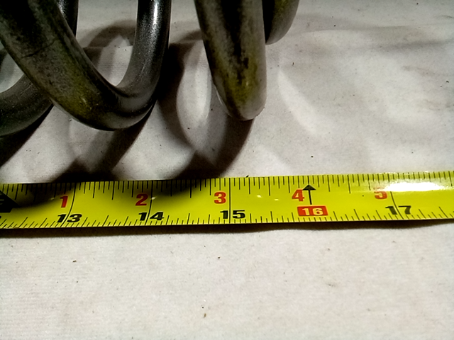 Large rear shock spring 5" x 16"