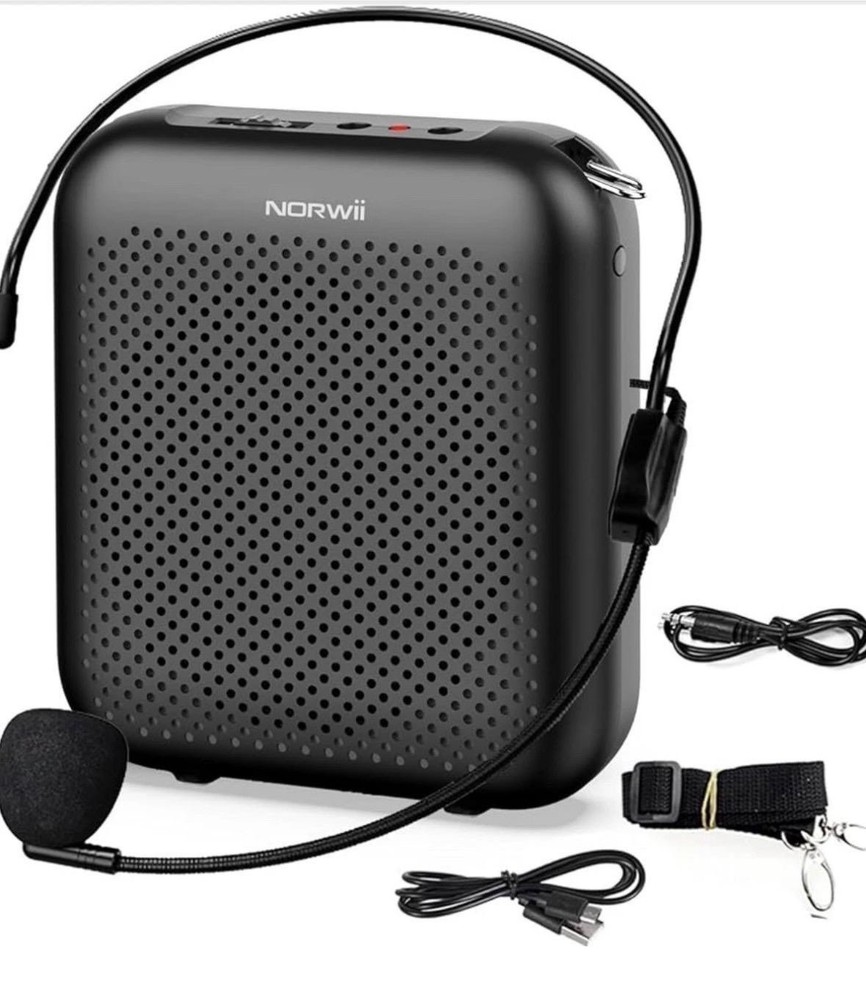 Loud Voice Amplifier Portable Mini Wired Microphone Headset Bluetooth Speaker